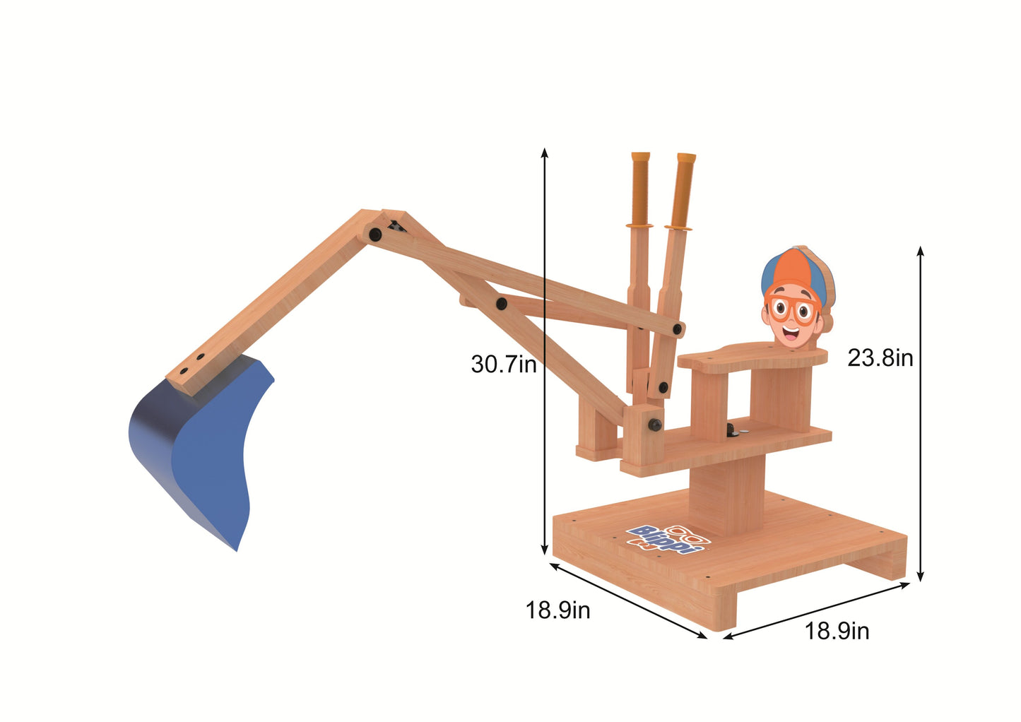 Blippi Excavator (Sandbox NOT included)