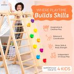 Chestnut | Foldable Jungle Gym