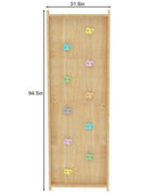 Add-On Rock Wall Panel for 95" Modular Walnut
