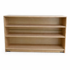 Montessori-Klassenzimmerregal – 152 x 81 cm – Geschlossene Rückseite