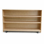 Montessori-Klassenzimmerregal – 152 x 81 cm – Geschlossene Rückseite