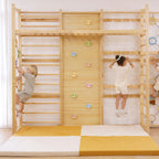 Monkey Bar Attachment – For 95 Inch Walnut Swedish Ladder