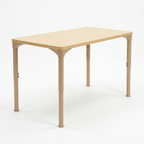 Rectangular Adjustable Kids Classroom Table – 48"×24", 13"–17" Height | School, Daycare & Homeschool