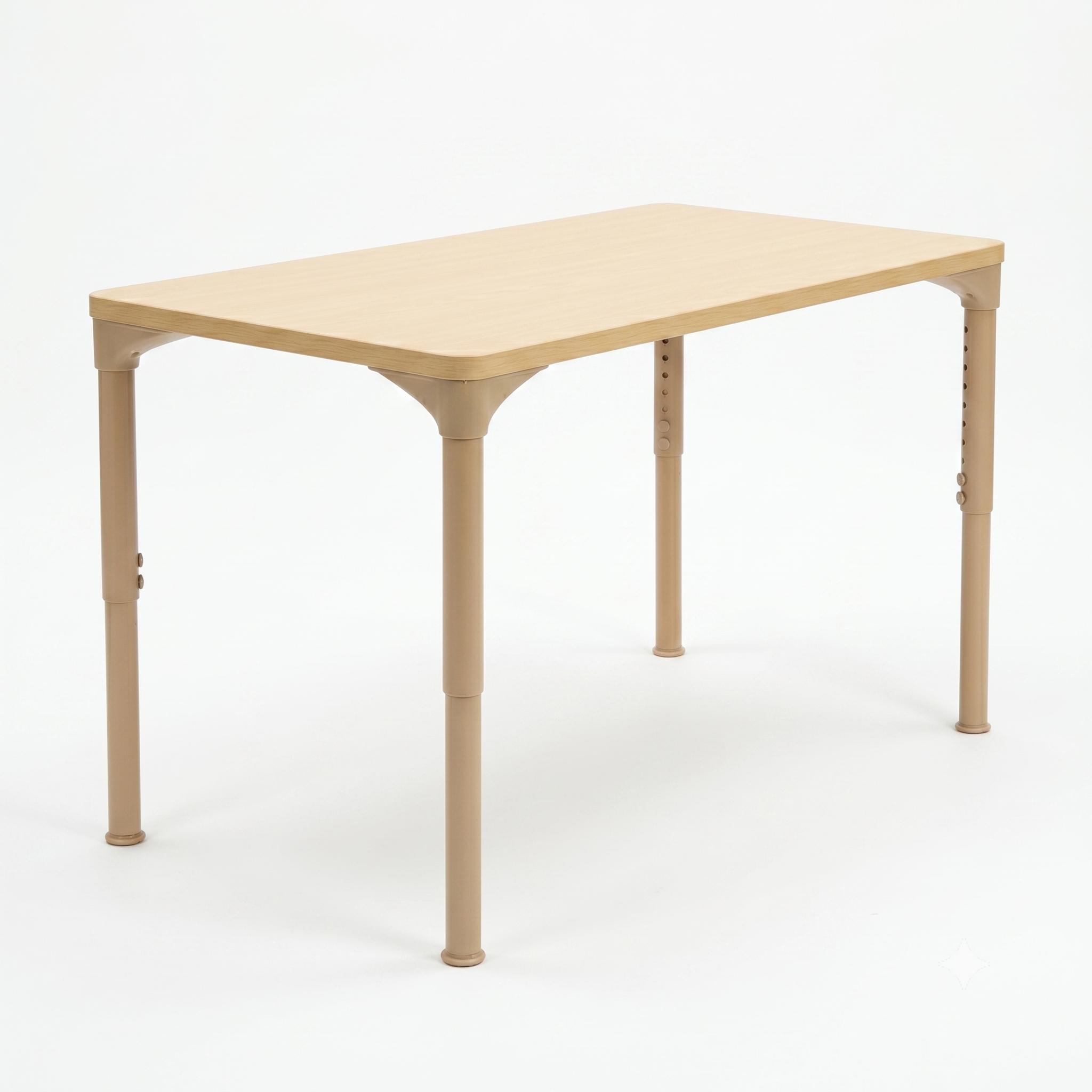 Rectangular Adjustable Kids Classroom Table – 48"×24", 13"–17" Height | School, Daycare & Homeschool