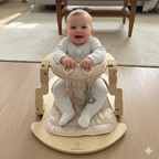 Oakling | Premium Foldable Wooden Baby Activity Seat