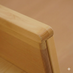 Montessori-Holzstuhl für Kleinkinder – 20 cm Sitzhöhe | Kindersessel zum Lernen und Spielen