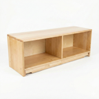 Montessori Classroom Shelf - 4' x 16" - Closed Back