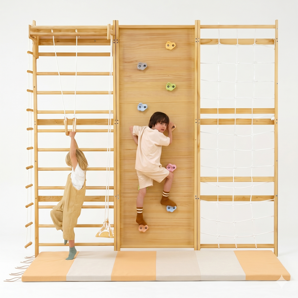 Indoor Playset Matte kompatibel für Walnuss -Spielset