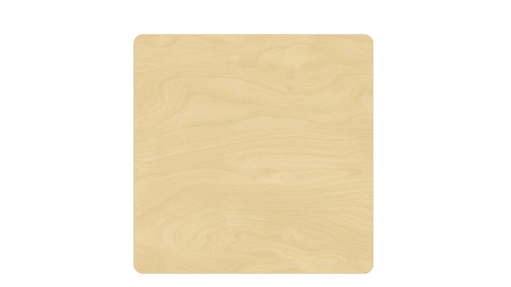 Square Adjustable Kids Table – 13" to 17" Height | Preschool & Toddler Activity Table for Classrooms & Daycares