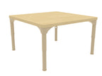 Square Adjustable Kids Table – 13" to 17" Height | Preschool & Toddler Activity Table for Classrooms & Daycares