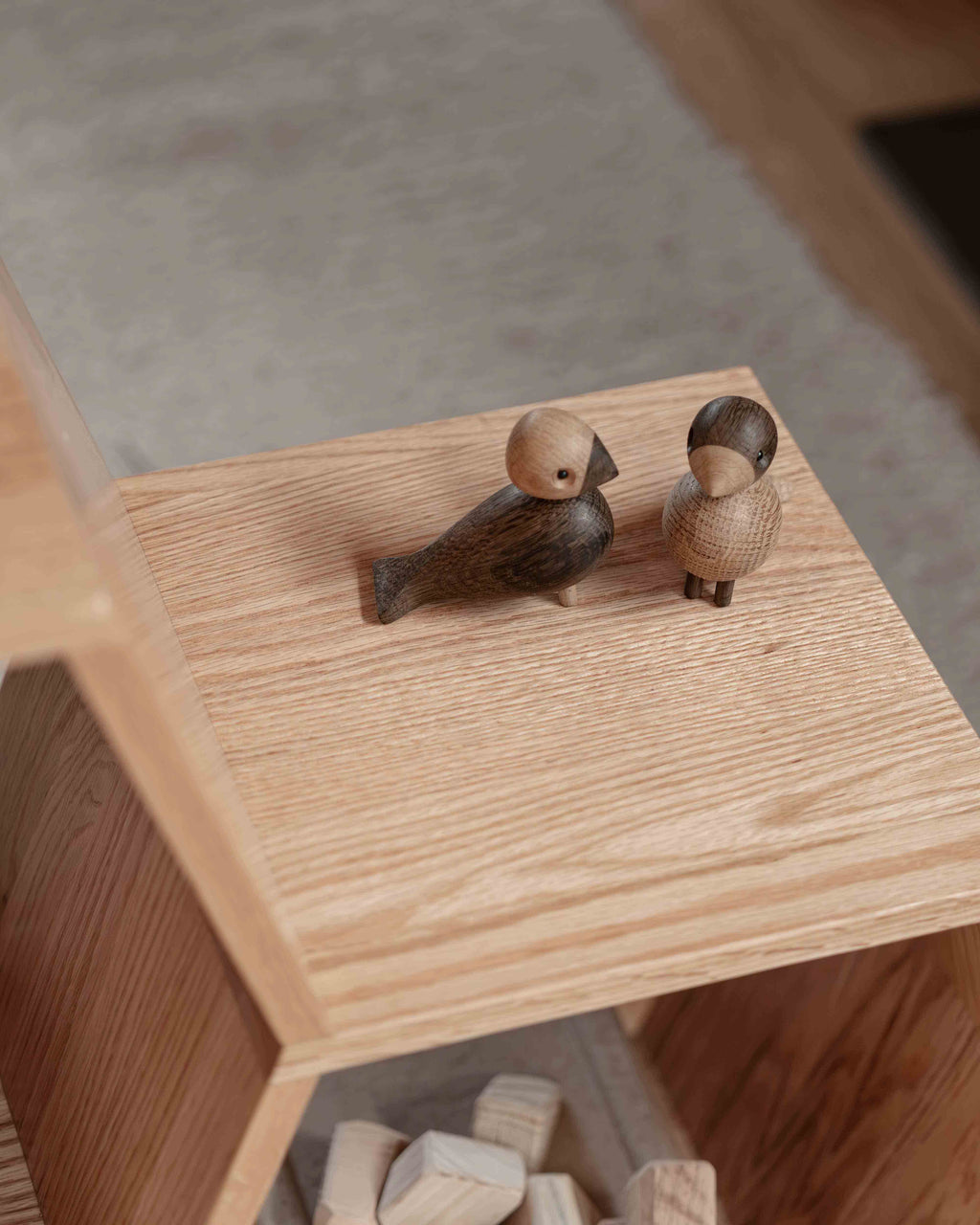 Honeycomb Shelf – Medium | Modular European Oak Storage