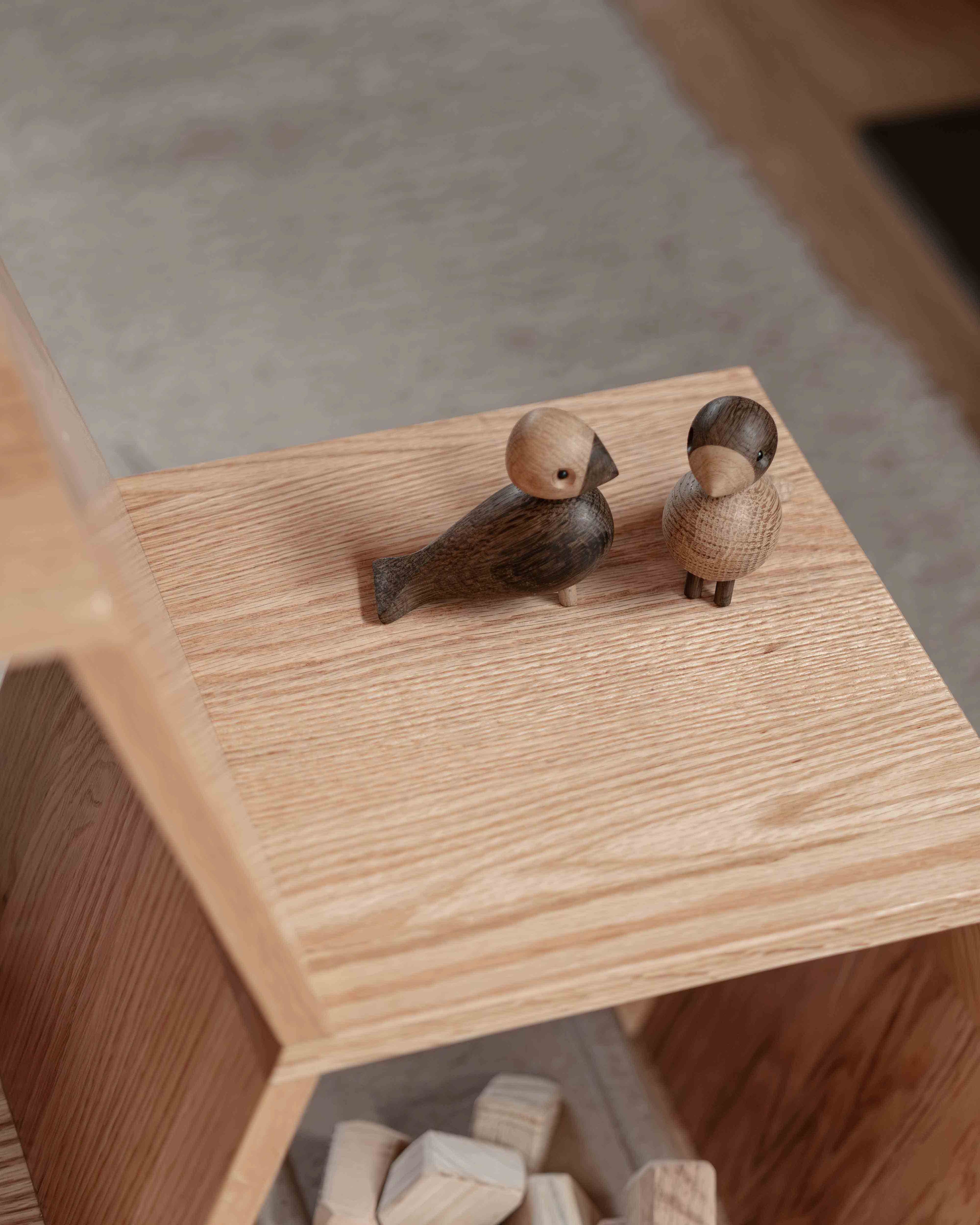 Honeycomb Shelf – Medium | Modular European Oak Storage