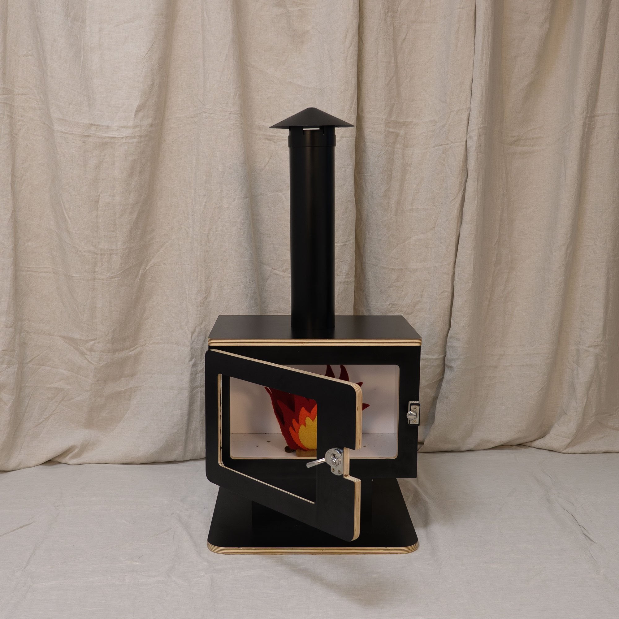 Spielkamin aus Holz – Fantasievolles Rollenspiel für drinnen 