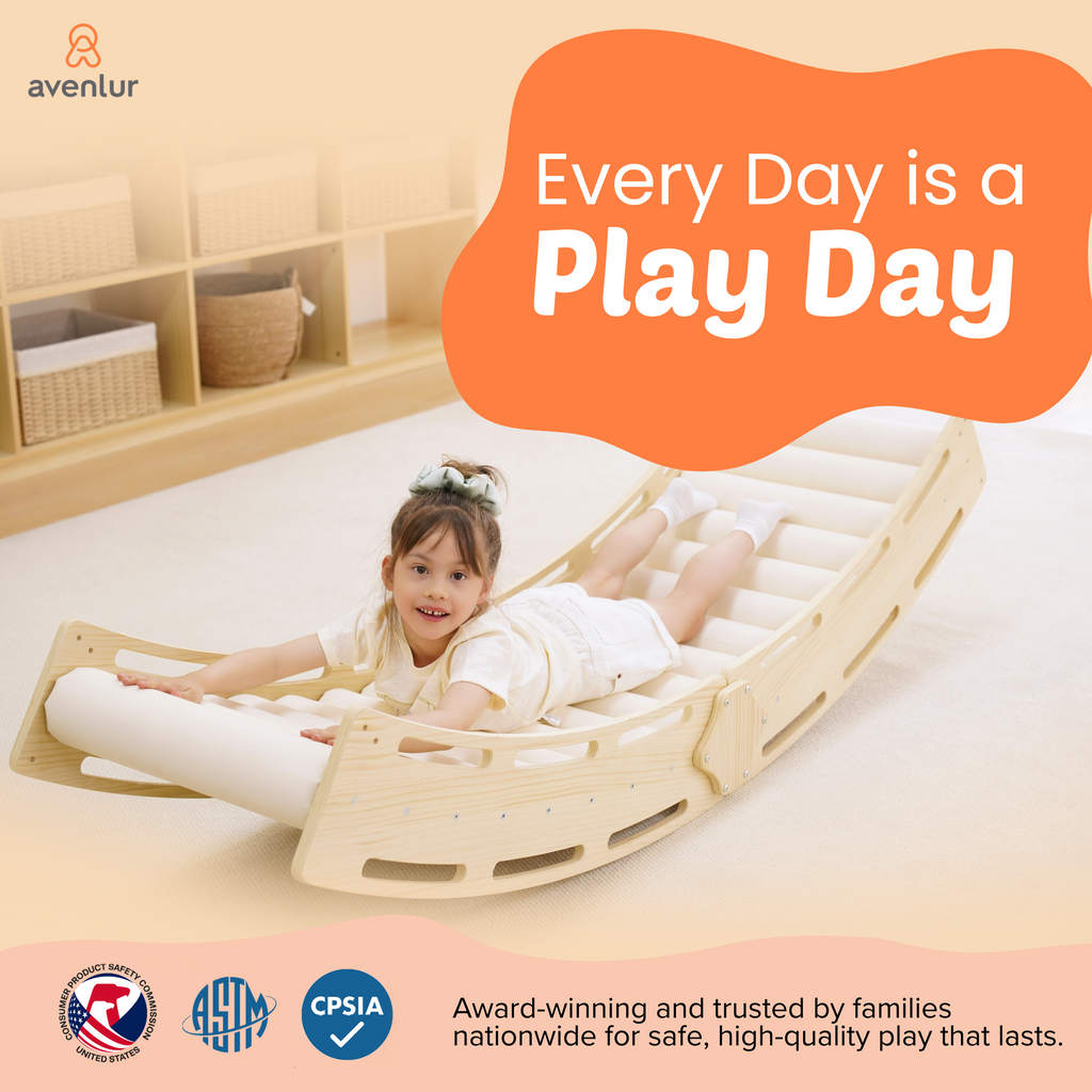 Sensory Roller Slide and Rocker Combo dimensions and product details for playroom and therapy spaces