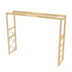 Monkey Bar Attachment – For 95 Inch Walnut Swedish Ladder