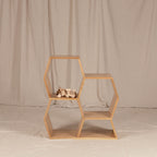 Honeycomb Shelf – Medium | Modular European Oak Storage