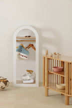 Arched Dresser – White (Dress-Up Display & Storage)