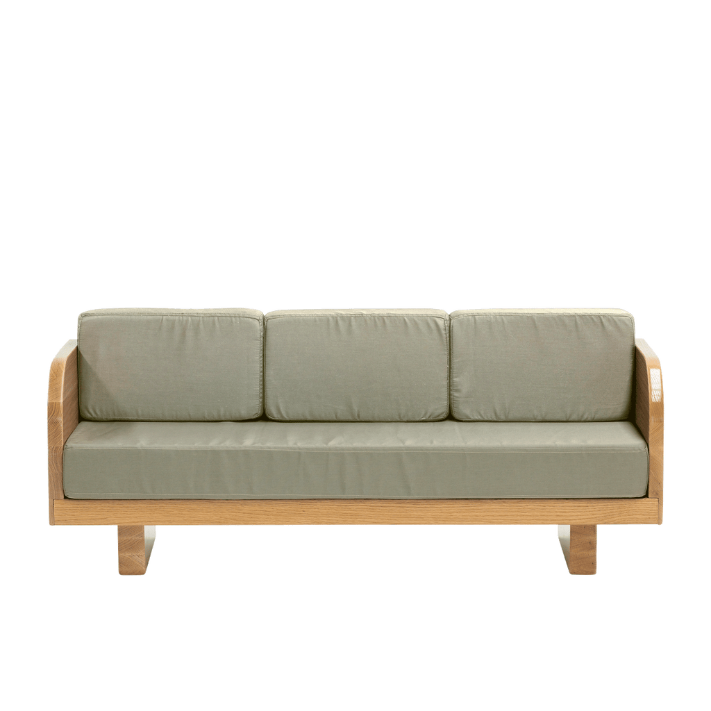 Junior Lounge - Sage Green | Solid Oak Kids Sofa