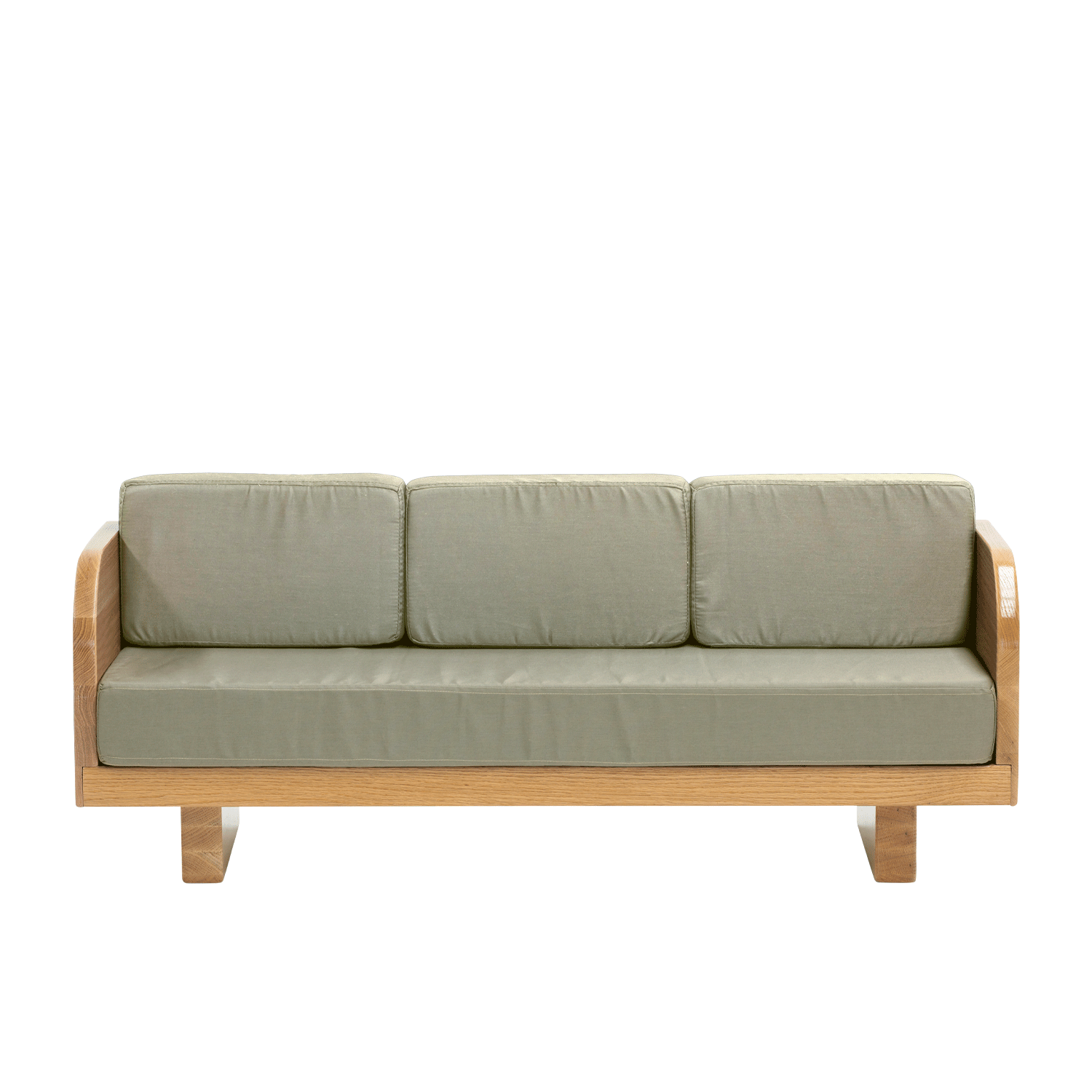 Junior Lounge - Sage Green | Solid Oak Kids Sofa