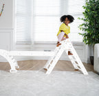 Hazel | Pikler Triangle, Slide & Rocker Set - Natural