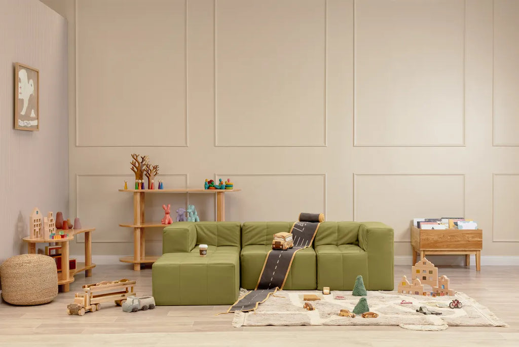 The Italia Sofa – Olive