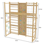 Monkey Bar Attachment – For 95 Inch Walnut Swedish Ladder