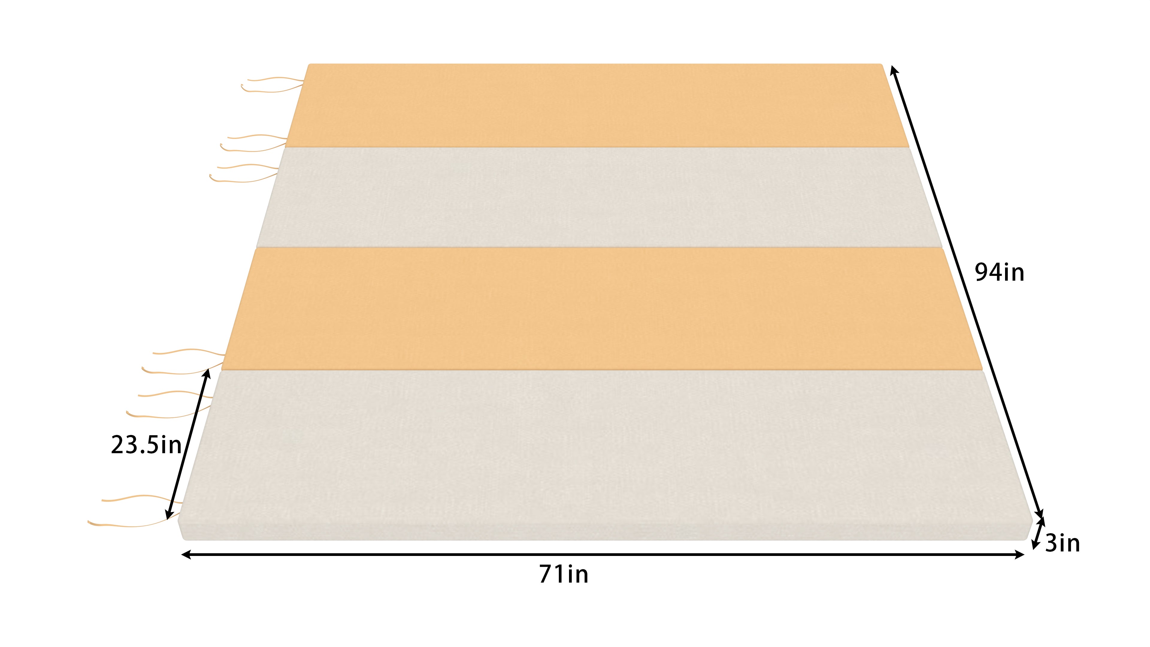 Indoor Playset Matte kompatibel für Walnuss -Spielset