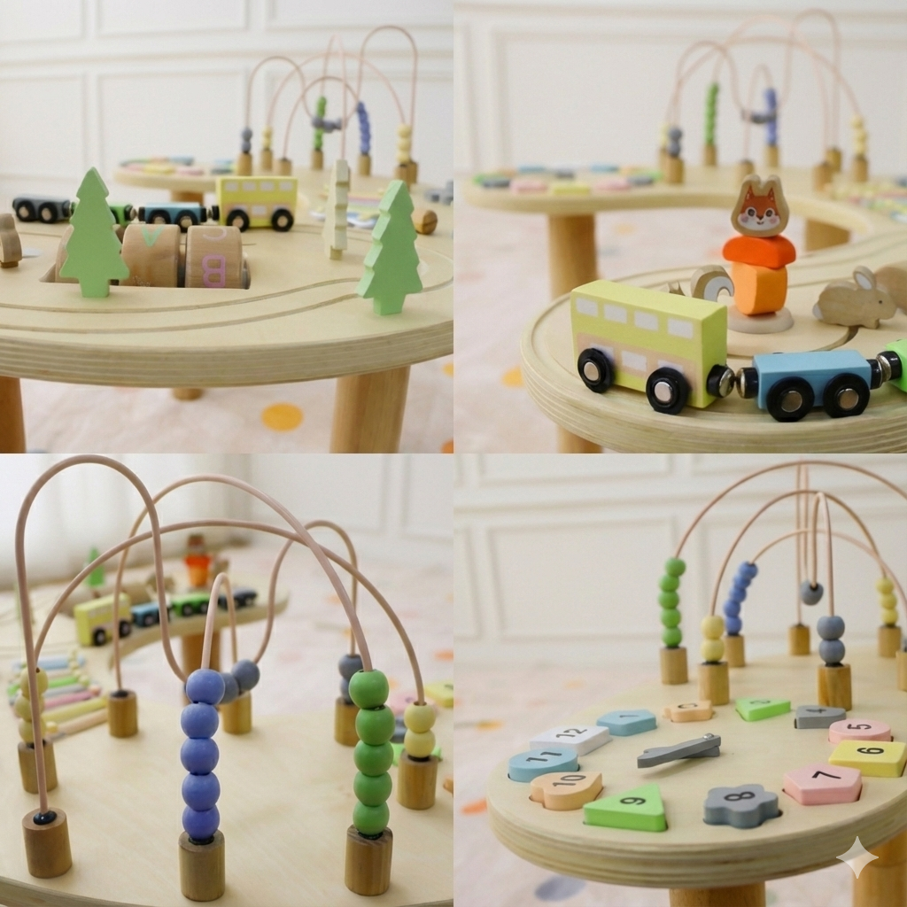 Avenlur activity table set up for indoor water play