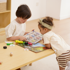 Avenlur Adrian kids table and chairs set in a playroom
