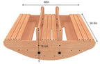 Avenlur Banyan jumbo wooden rocker and climber playset