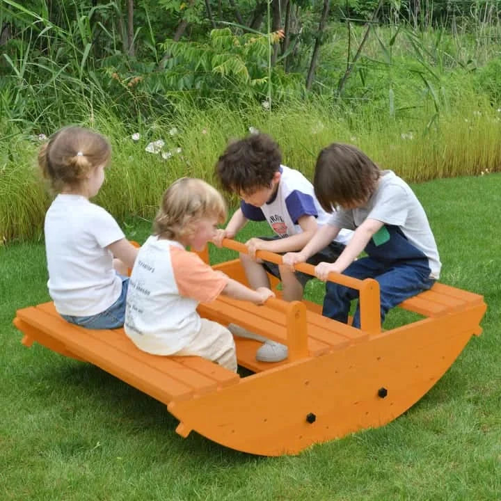 Avenlur Banyan outdoor rocker for kids on the lawn