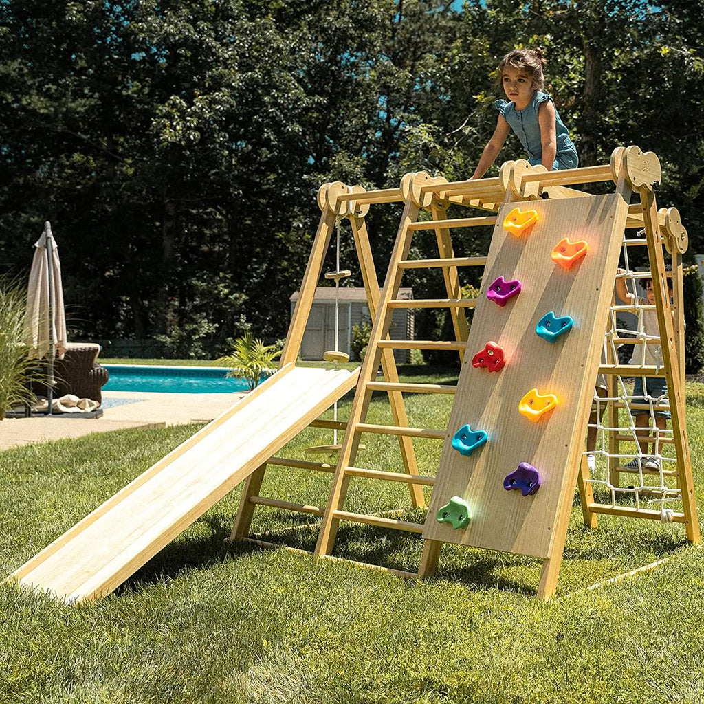 Avenlur Chestnut 8-in-1 climber for toddlers