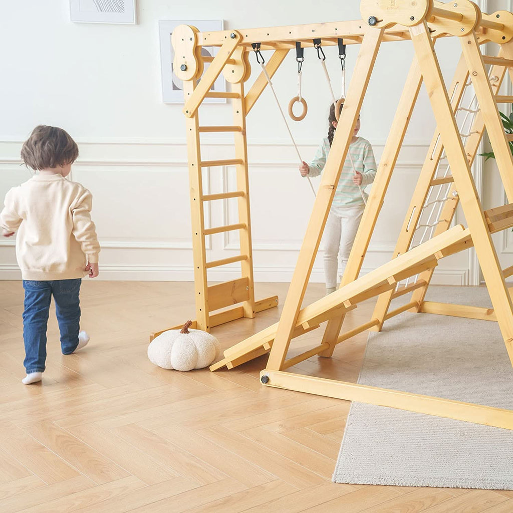 Avenlur Chestnut climber in a toddler playroom