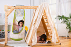 Kids playing in the Avenlur Chestnut tent hideaway