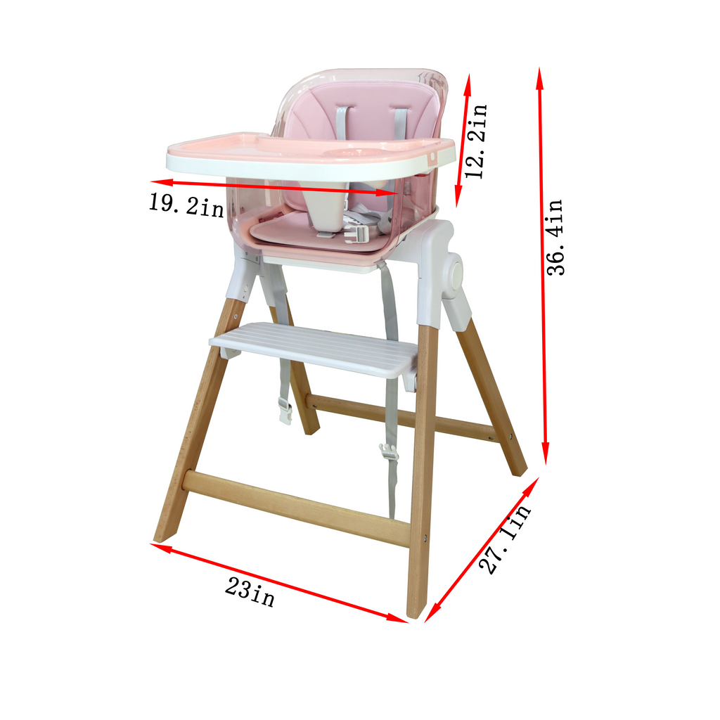 Avenlur Clover baby high chair features