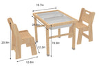 Avenlur Cordia wooden kids activity table and chair set