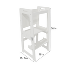 Avenlur Date kitchen tower in desk mode for toddler art and snacks