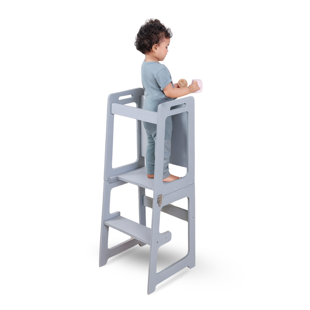 Avenlur Date kitchen tower and desk for toddlers, Montessori design