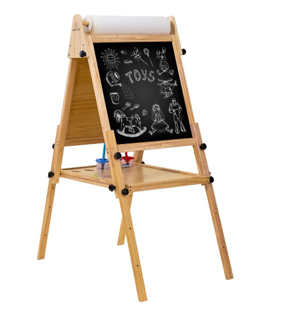 Avenlur kids easel folded flat for storage