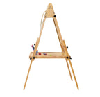 Avenlur easel shown at all three adjustable heights