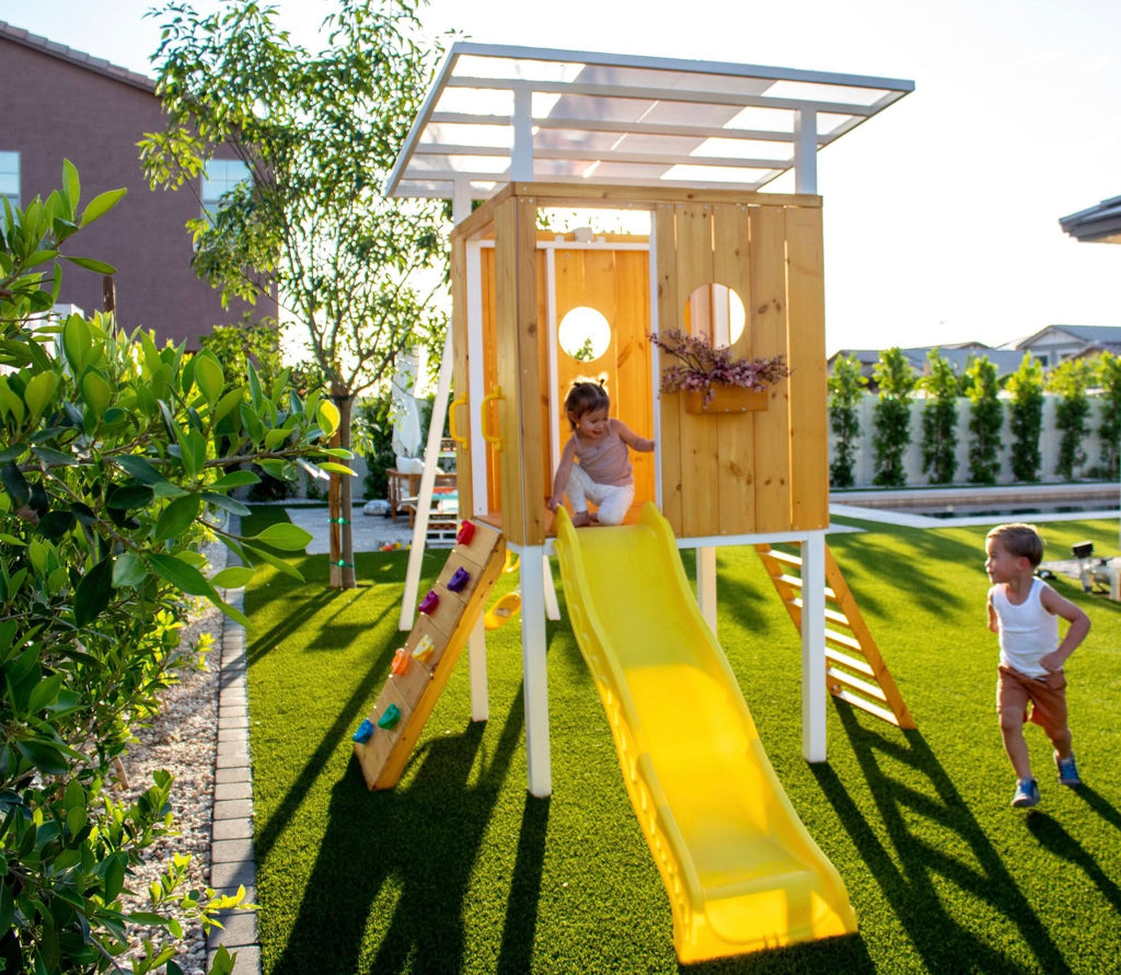 Avenlur Forest outdoor swing set for kids ages 3 to 12