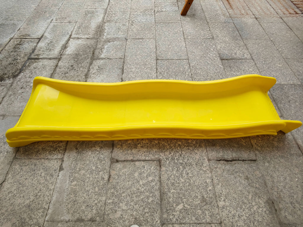 Avenlur Hawthorn outdoor slide add-on with gently curved sliding surface
