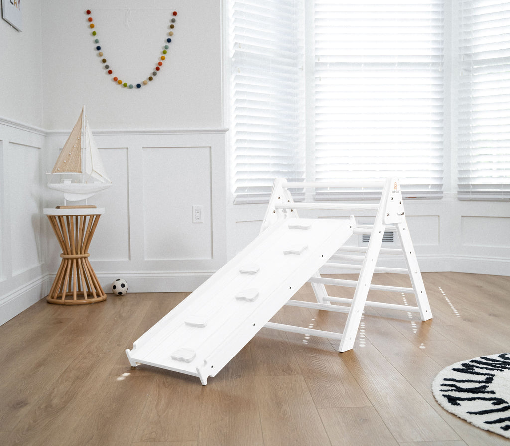 Avenlur Hazel indoor climber for toddlers with slide