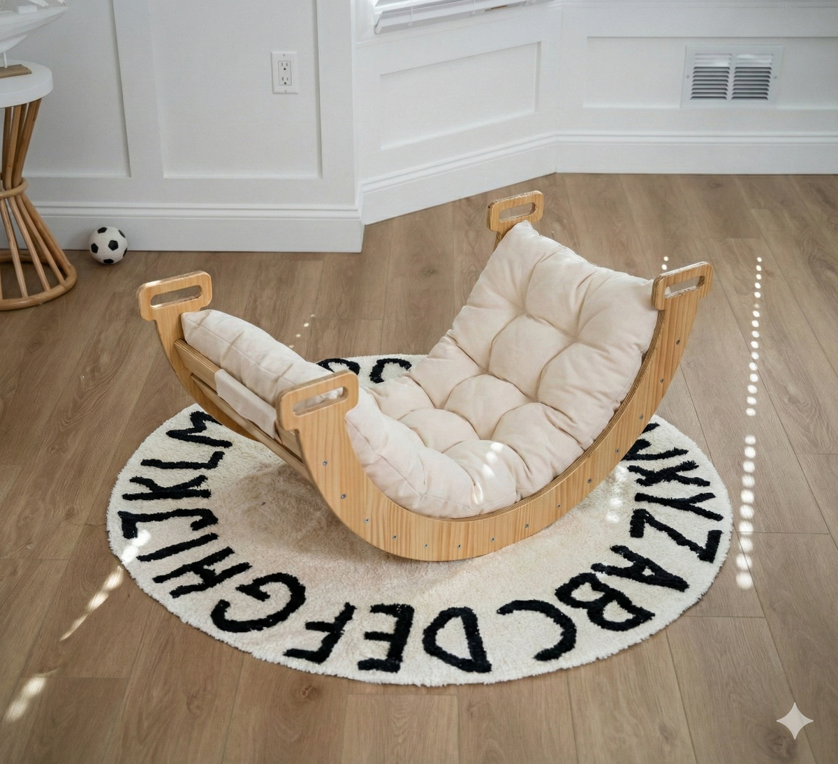 Avenlur cushion sized to fit the Hazel rocker