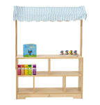 Avenlur Holly wooden market stand for kids pretend play