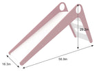 Avenlur Manuka pink toddler slide, a wooden indoor slide for little kids