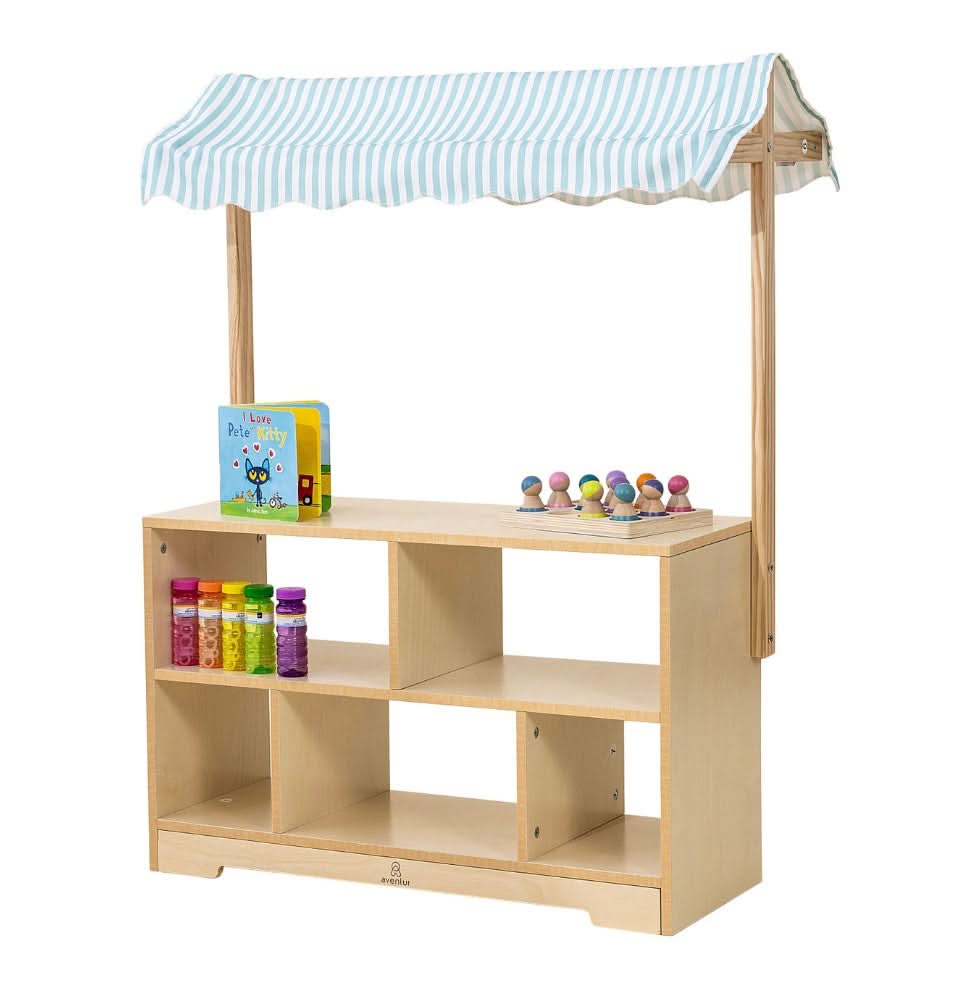 Avenlur Holly market stand included in the Modern Playroom bundle