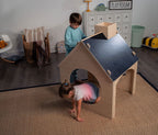 Avenlur Evergreen playhouse included in the Modern Playroom bundle