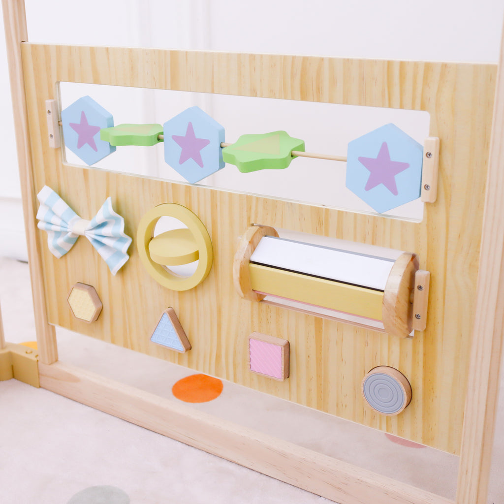 Avenlur Montessori playpen, a foldable indoor play yard for babies