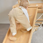 Avenlur Neem Swedish wall ladder with rings, swing and rope ladder attachments